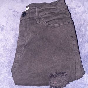 Black Pacsun Skinny ripped jeans
